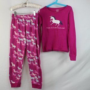 Gymboree Unicorn Pajama Set - Size 8